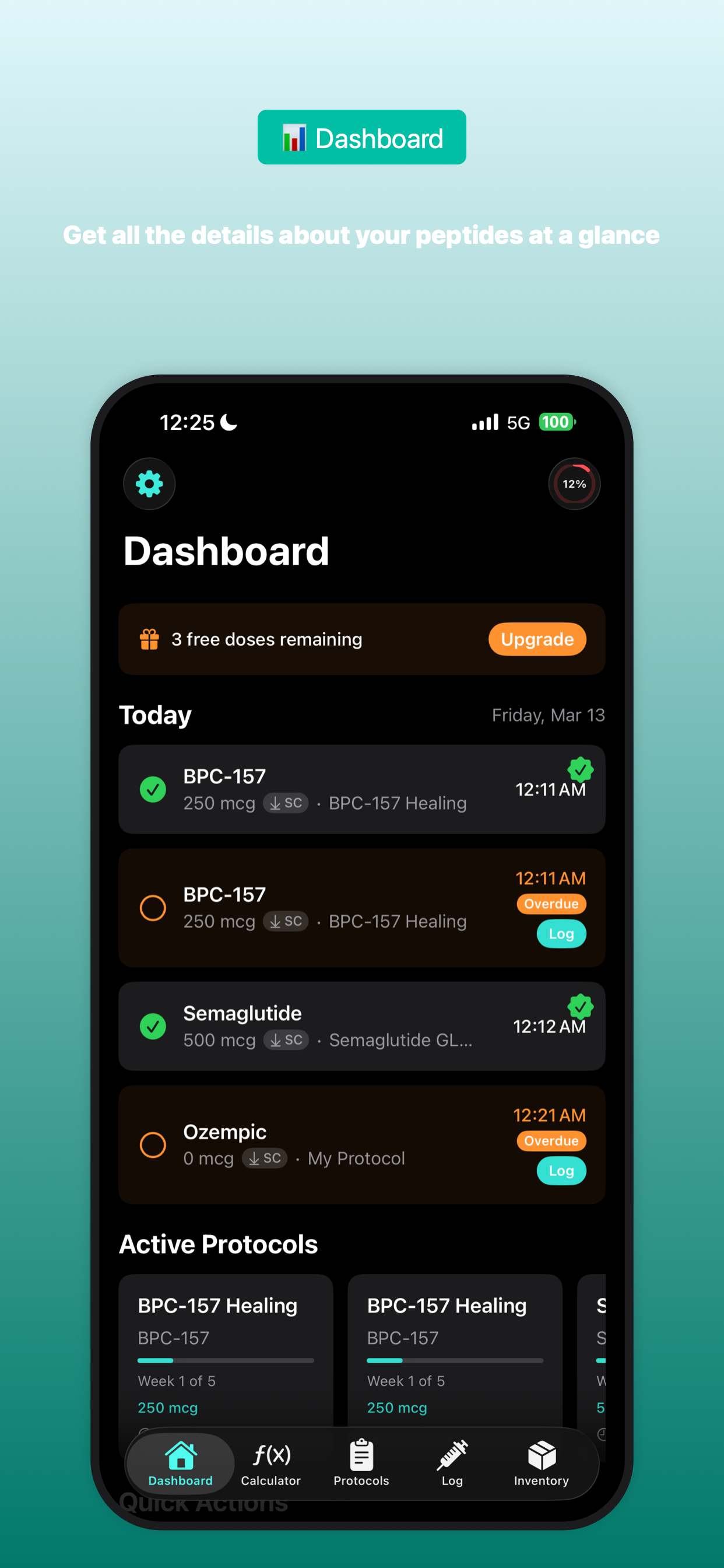 PepDose screenshot preview