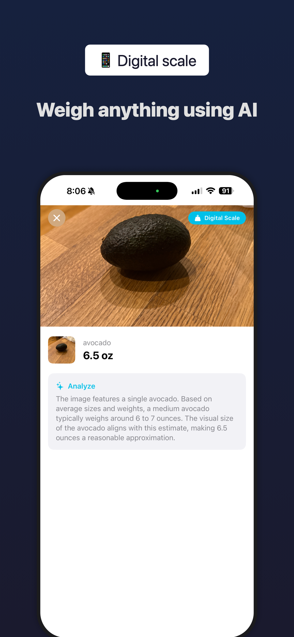 iScale screenshot preview